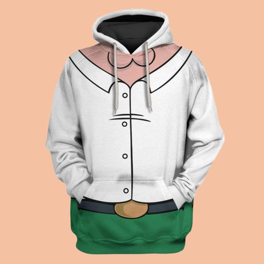 2025 Halloween Family Guy Peter Costume Hoodie