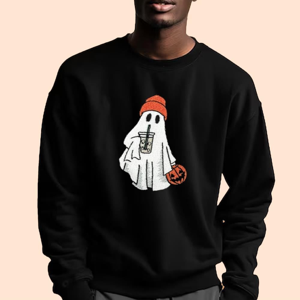 Ghost Pumpkin Shirt Halloween 2025