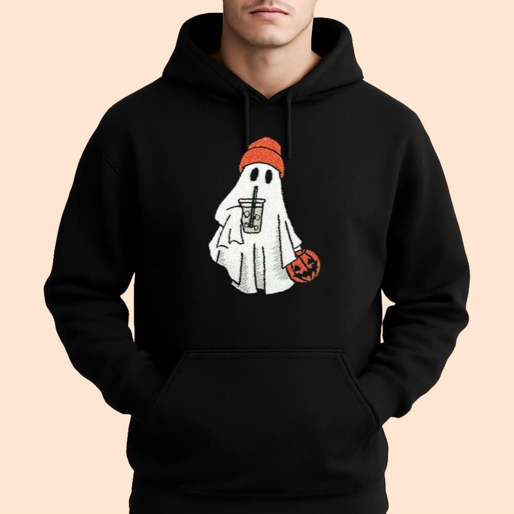 Ghost Pumpkin Shirt Halloween 2025