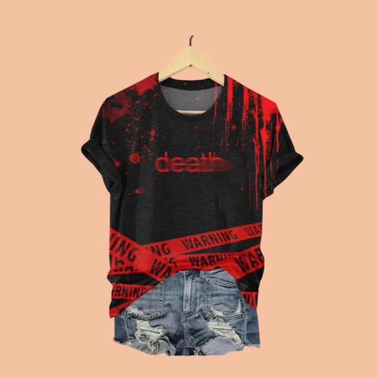 2025 Halloween Gothic Halloween Art Print Printed Shirt