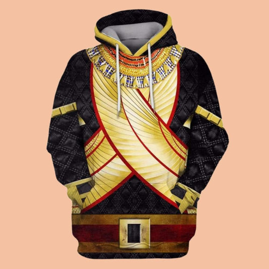 2025 Halloween Les Dix Commandements Costume Hoodie