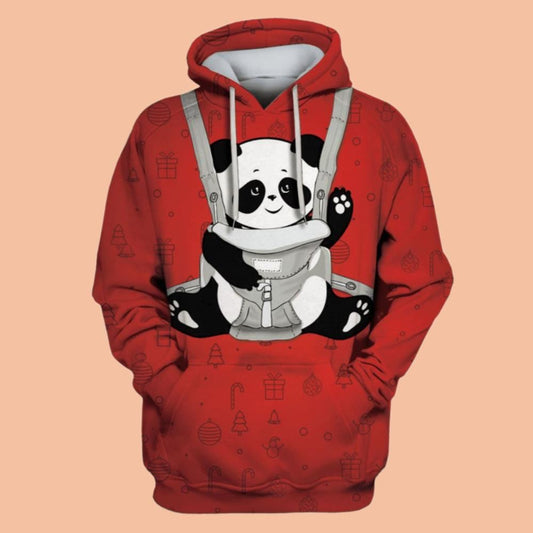 2025 Halloween Panda Costume Hoodie