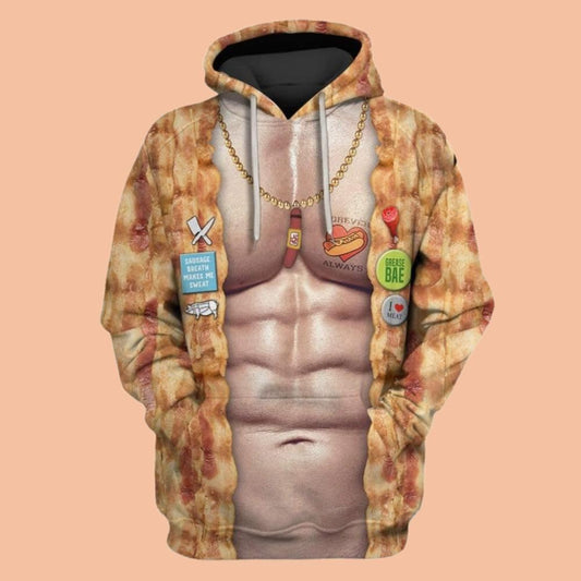 2025 Halloween Pork Daddy Costume Hoodie