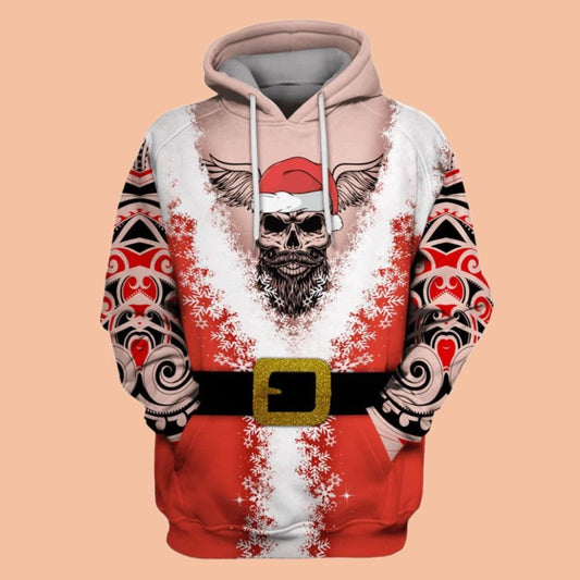 2025 Halloween Skullcap Costume Hoodie