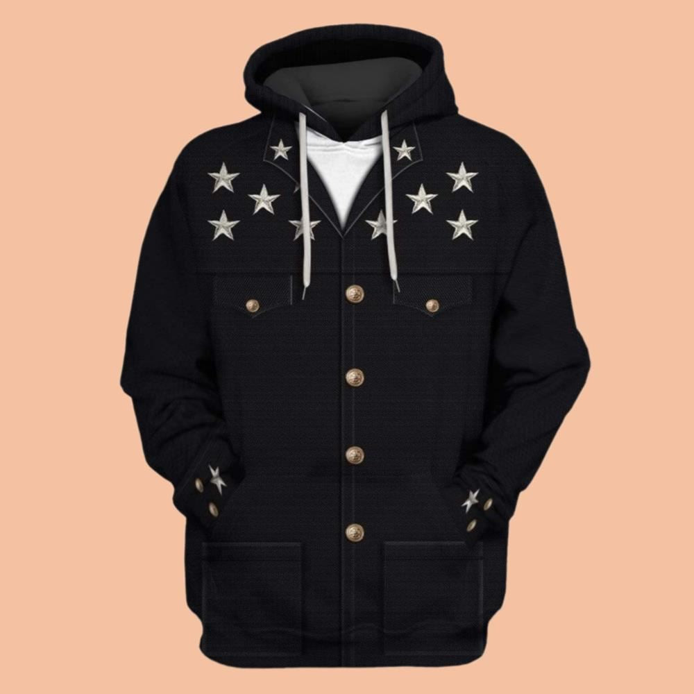 2025 Halloween Small Stars Costume Hoodie