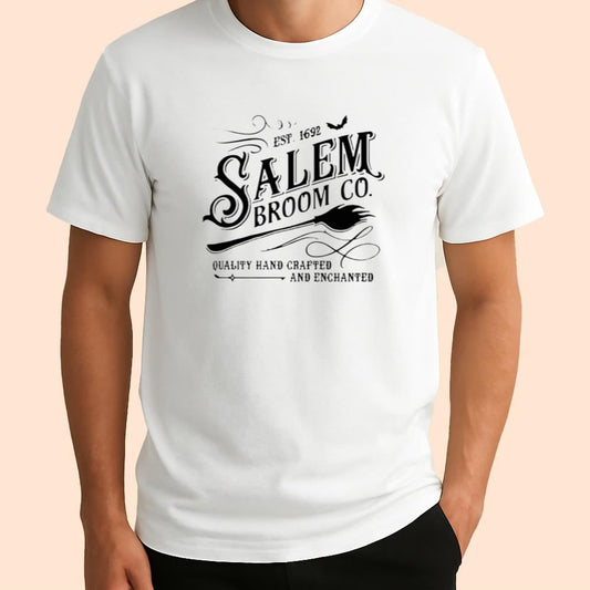 Witch Salem Broom Co Est 1692 Shirt Halloween 2025
