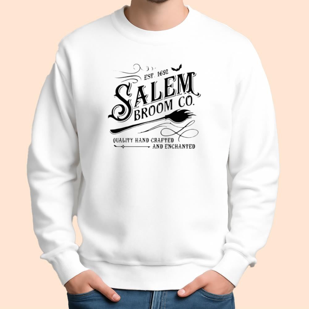 Witch Salem Broom Co Est 1692 Shirt Halloween 2025
