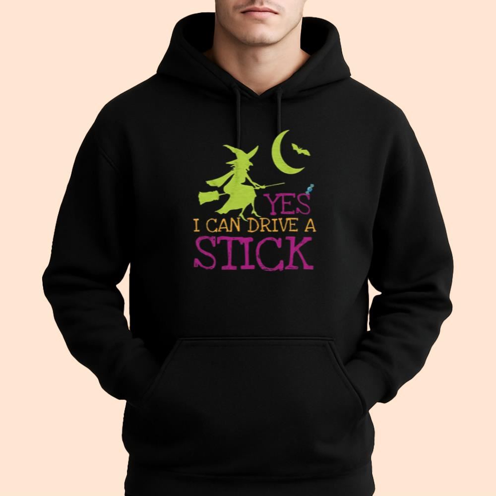 Yes I Can Drive A Stick Shirt Halloween 2025