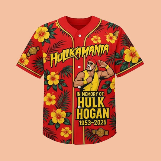 2025 Hulkamania In Memory Of Hulk Hogan 1953 2025 Jersey