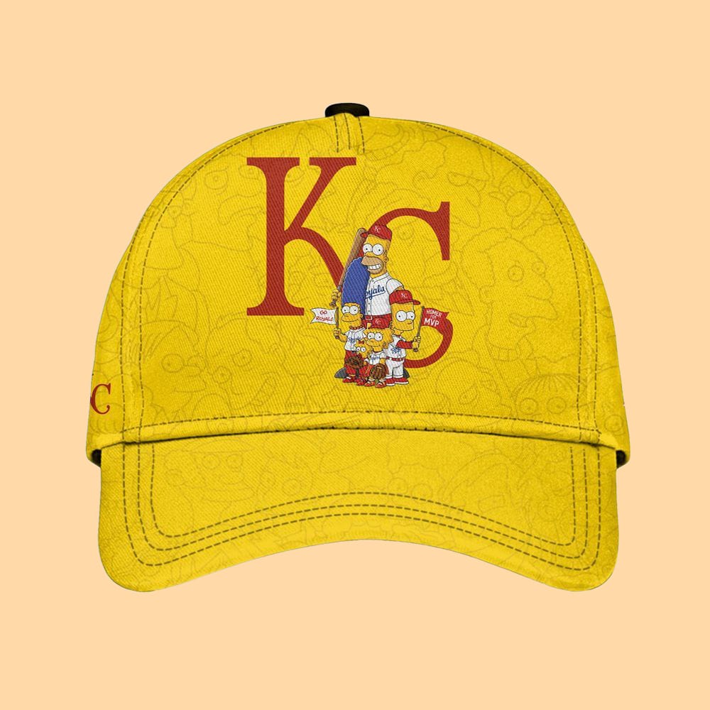 2025 KC Royals The Simpsons Jersey Hat