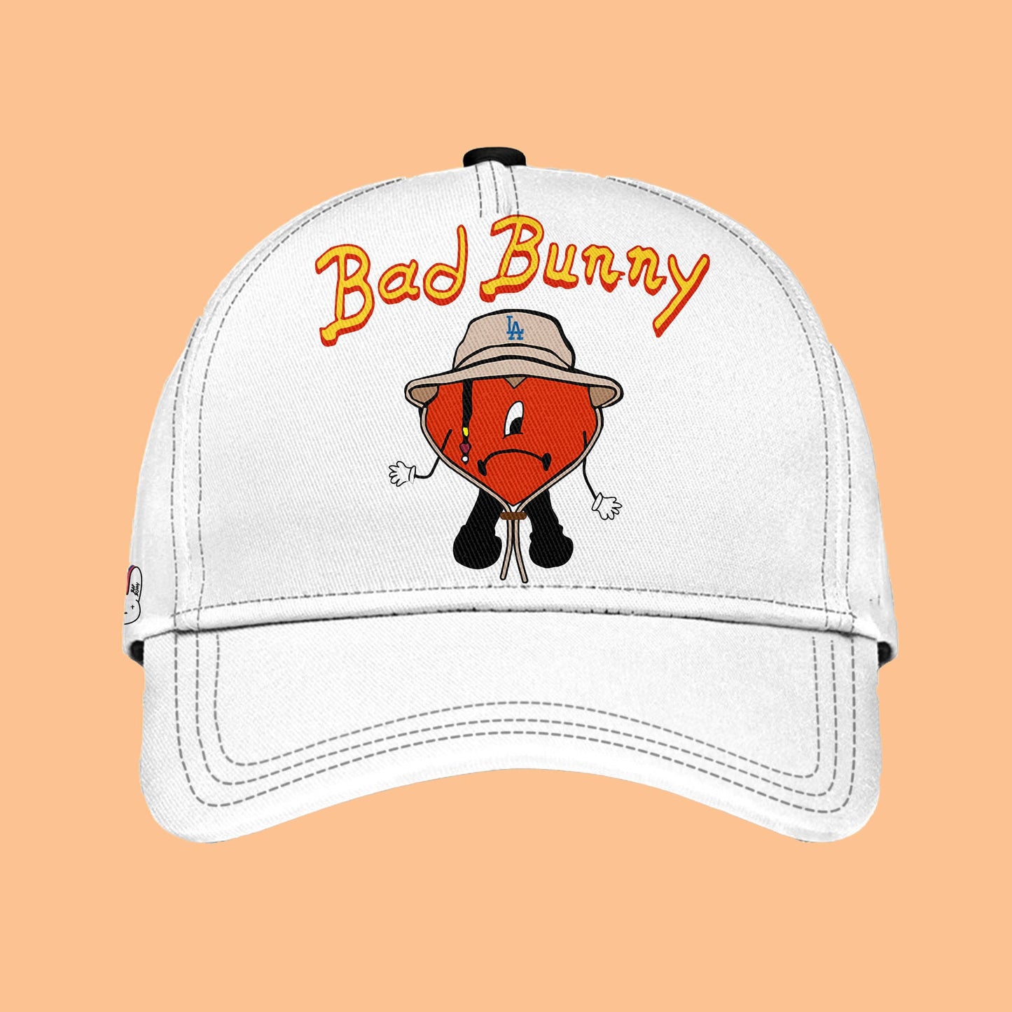 2025 LA Dodgers Bad Bunny Hat Jersey