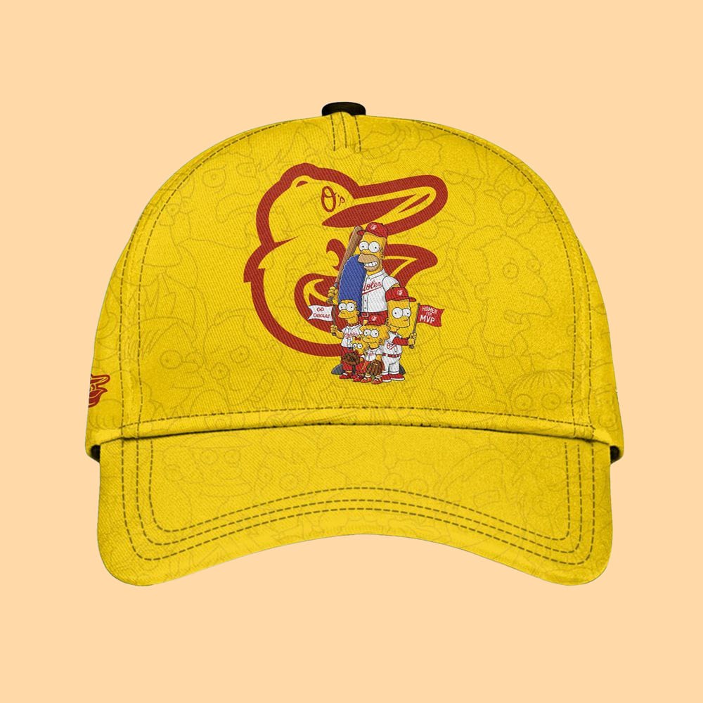 2025 Orioles The Simpsons Jersey Hat