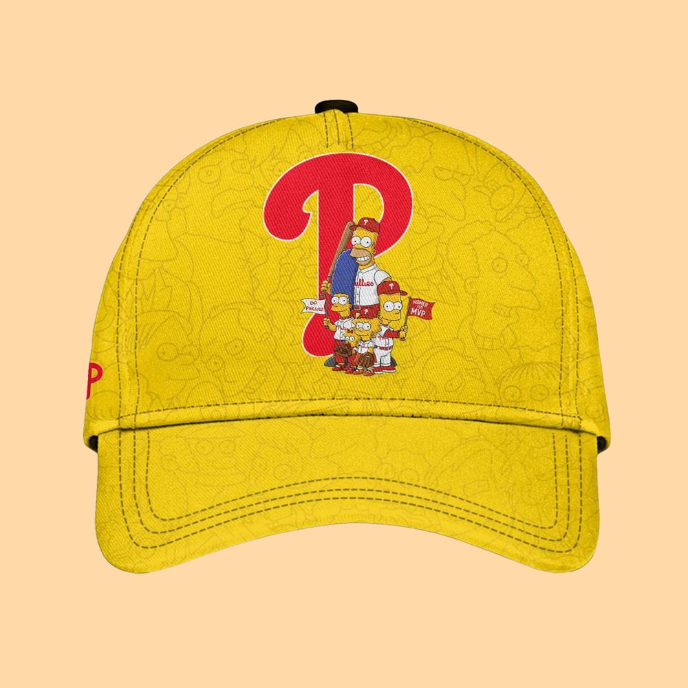 2025 Phillies The Simpsons Jersey Hat