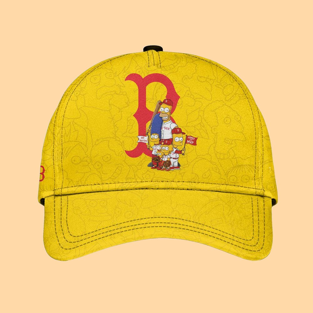 2025 Red Sox The Simpsons Jersey Hat