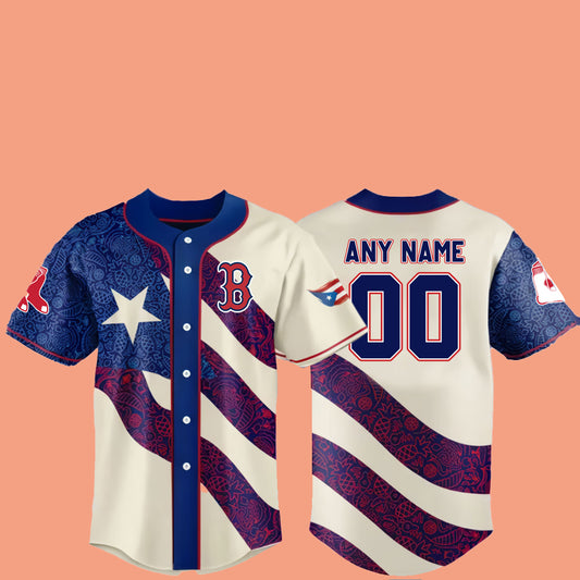 2025 Red Sox x Puerto Rican Heritage Jersey