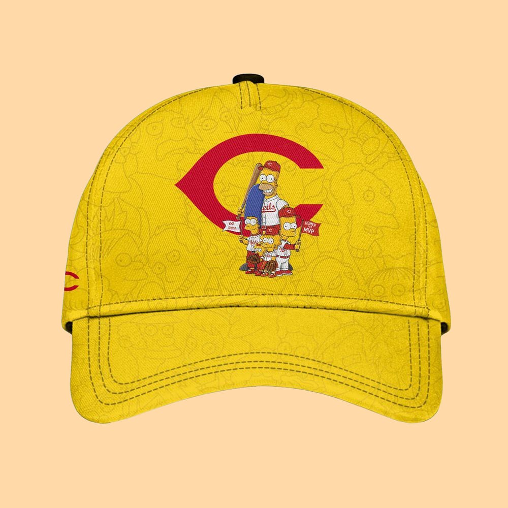 2025 Reds The Simpsons Jersey Hat