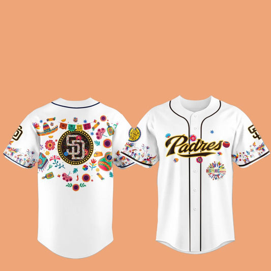 2025 SD Padres National Hispanic Heritage Month Jersey And Hat