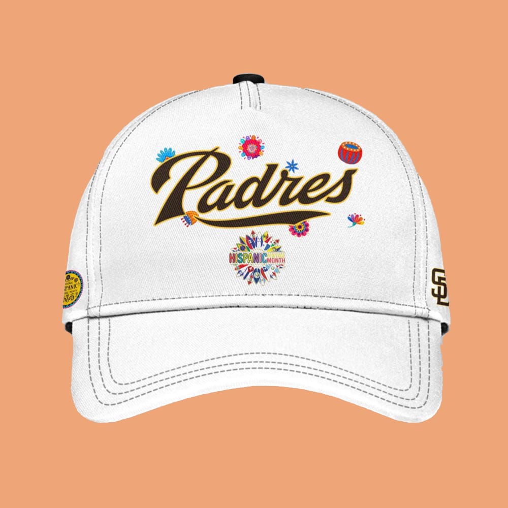 2025 SD Padres National Hispanic Heritage Month Jersey And Hat