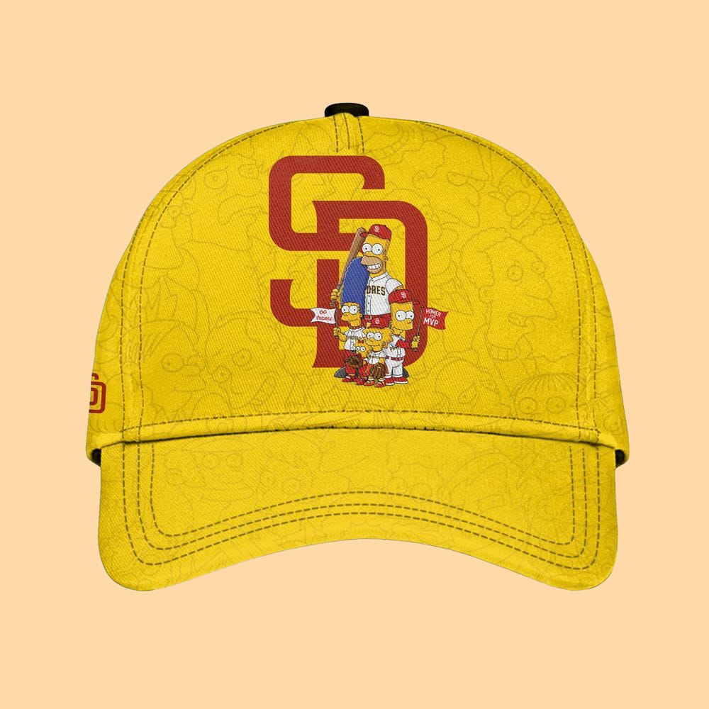 2025 SD Padres The Simpsons Jersey Hat