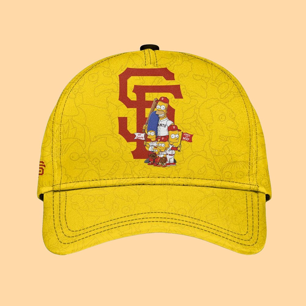 2025 SF Giants The Simpsons Jersey Hat