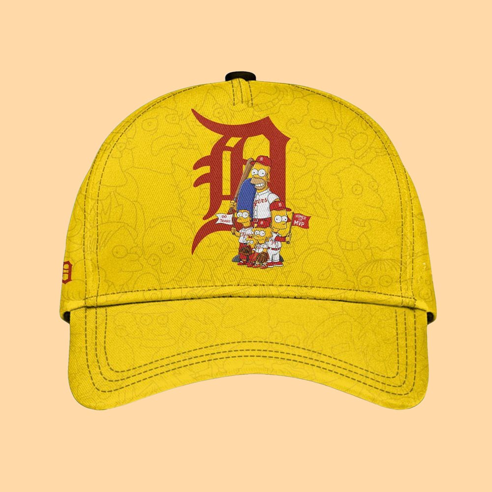 2025 Tigers The Simpsons Jersey Hat