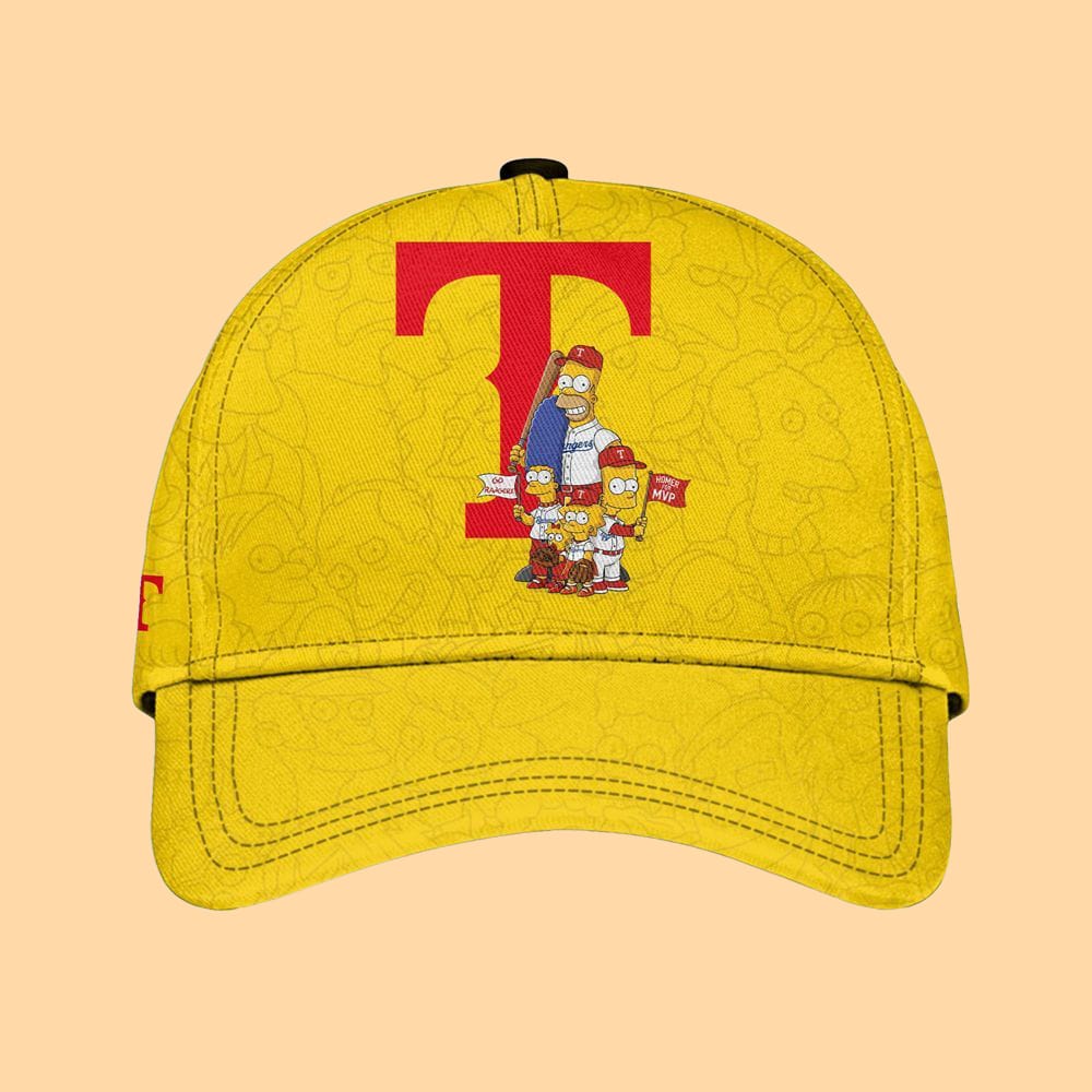 2025 Rangers The Simpsons Jersey Hat