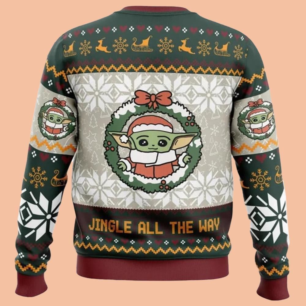 Jingle All The Way Star Wars Ugly Sweater Christmas 2025