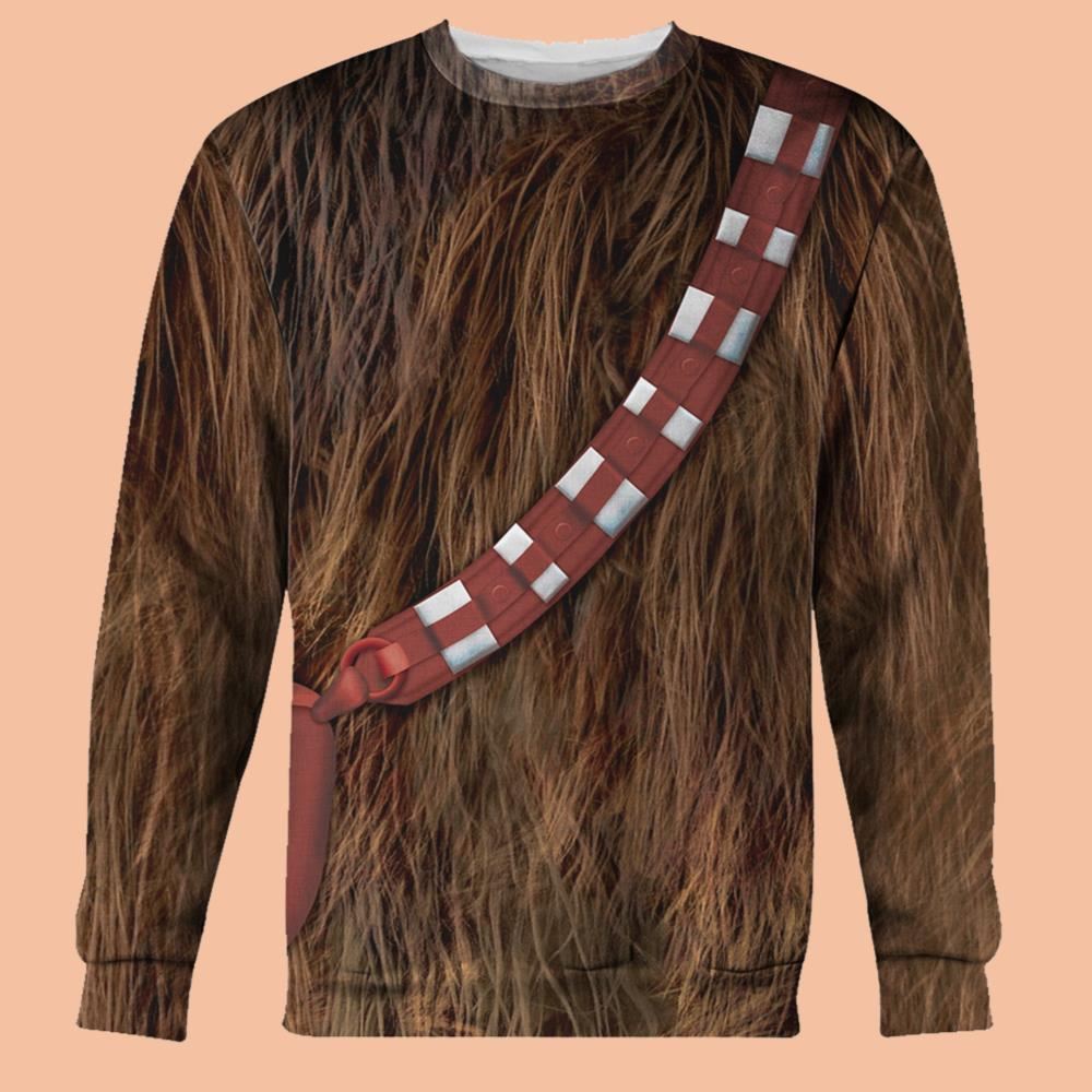 Chewbacca Costume Shirt Halloween 2025