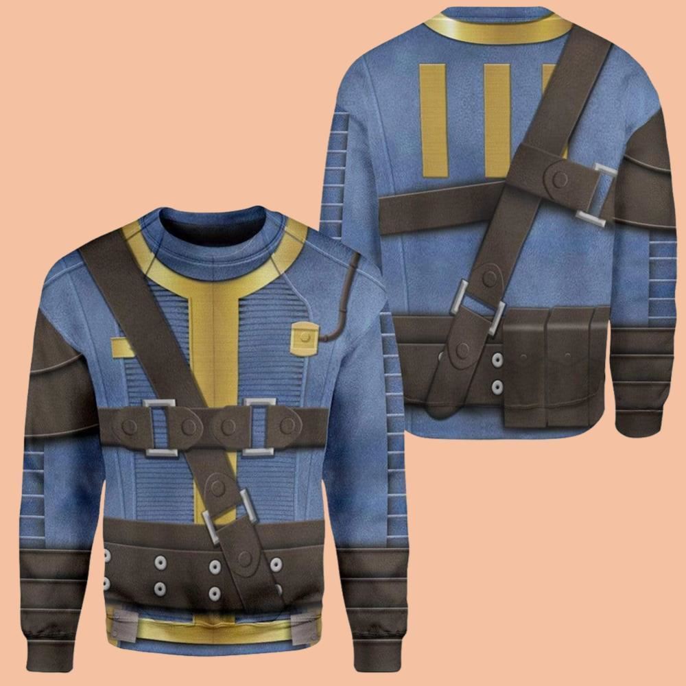 Fallout Sole Survivor Costume Shirt Halloween 2025