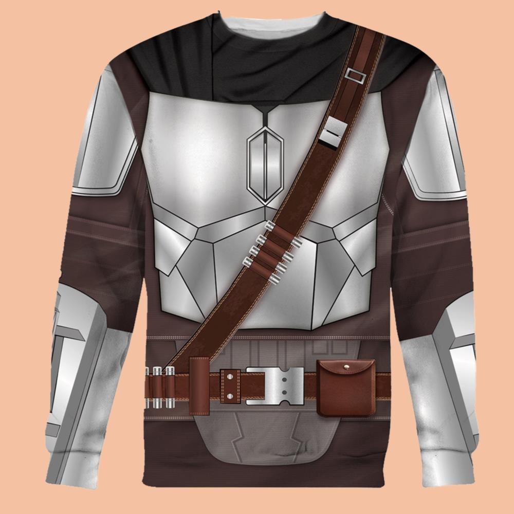 Beskar Mandalorian Costume Shirt Halloween 2025