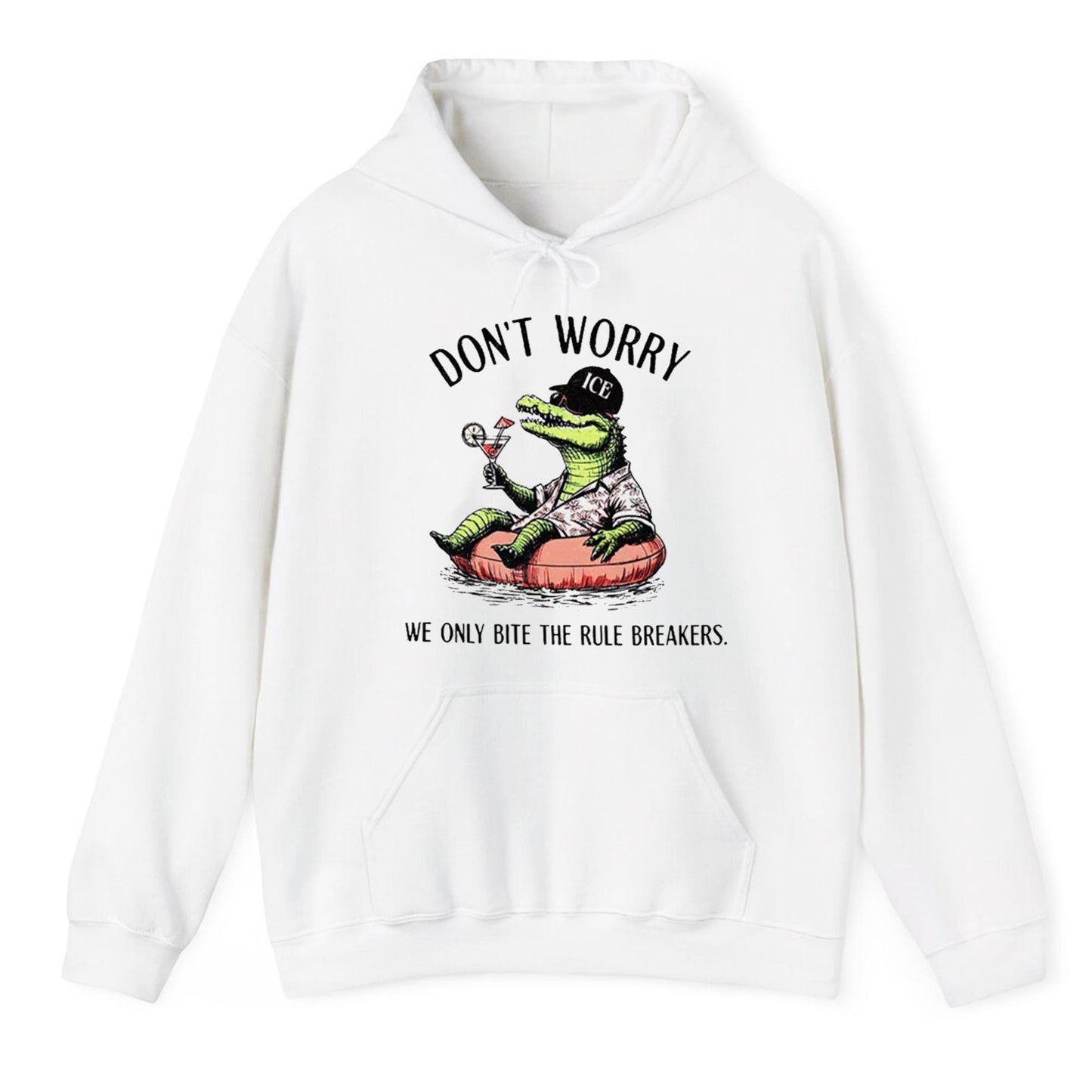 Alligator Alcatraz Don't Worry We Only Bite The Rule Breakers Shirt