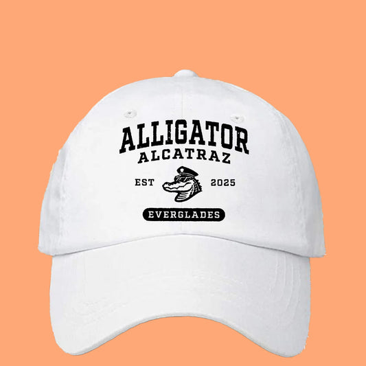 Alligator Alcatraz Everglades Est 2025 Hat