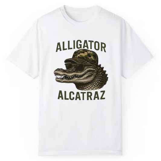 2025 Benny Johnson Alligator Alcatraz Shirt