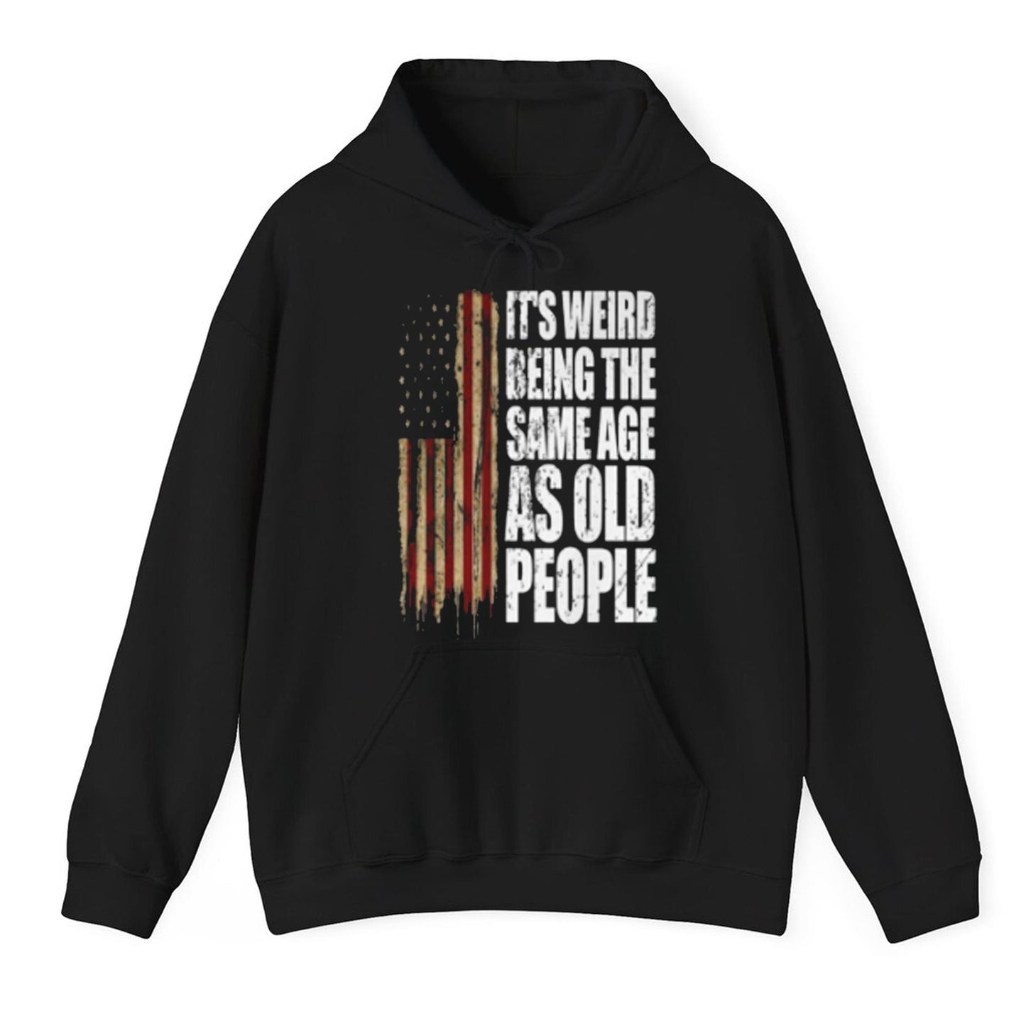 America It's Weird Being The Same Age As Old People Shirt