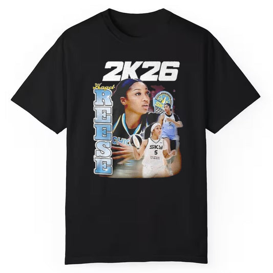 Angel Reese Chicago Sky 2K26 Shirt