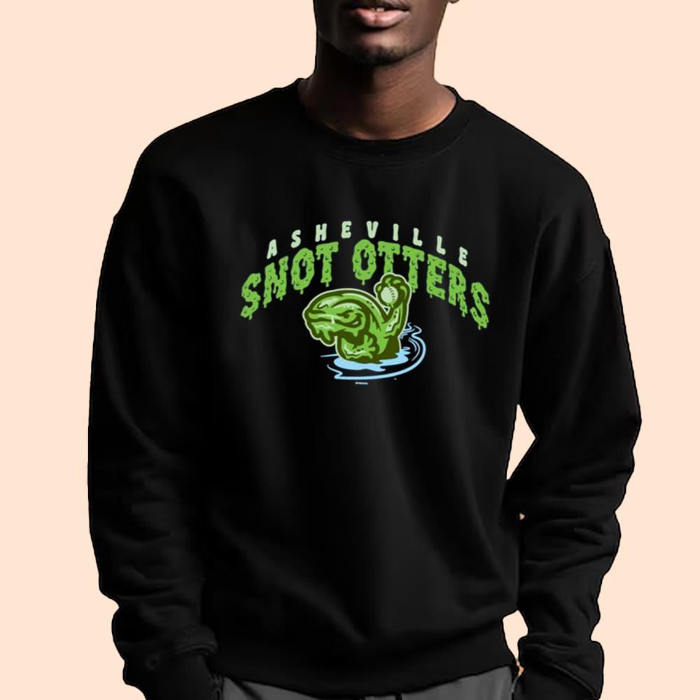 Asheville Tourists Snot Otters Giveaway Shirt