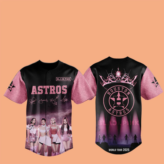 Astros Blackpink World Tour Jersey 2025 And Hat