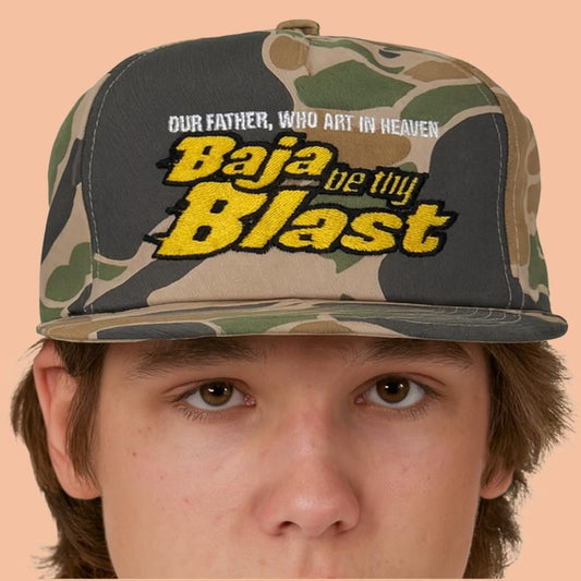Baja Be Thy Blast Camo Hat