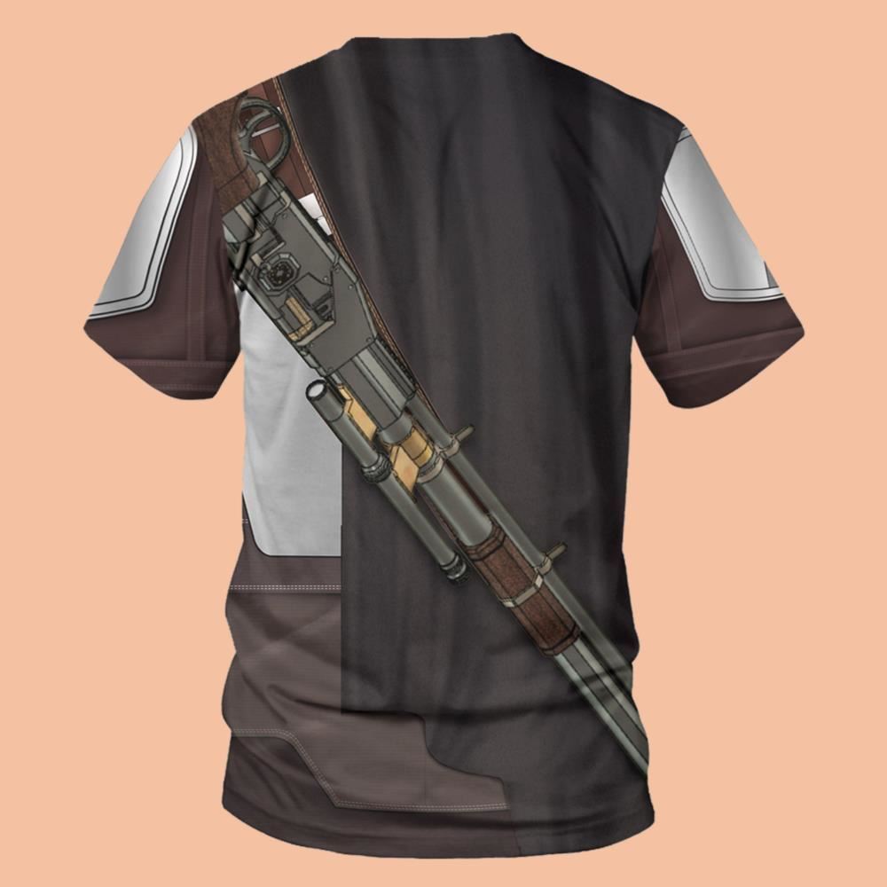 Beskar Mandalorian Costume Shirt Halloween 2025