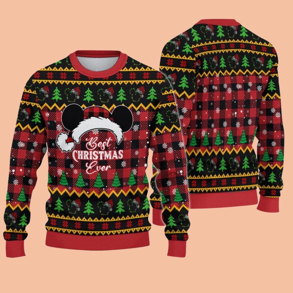 Best Christmas Ever Hat Ugly Sweatshirt Christmas 2025