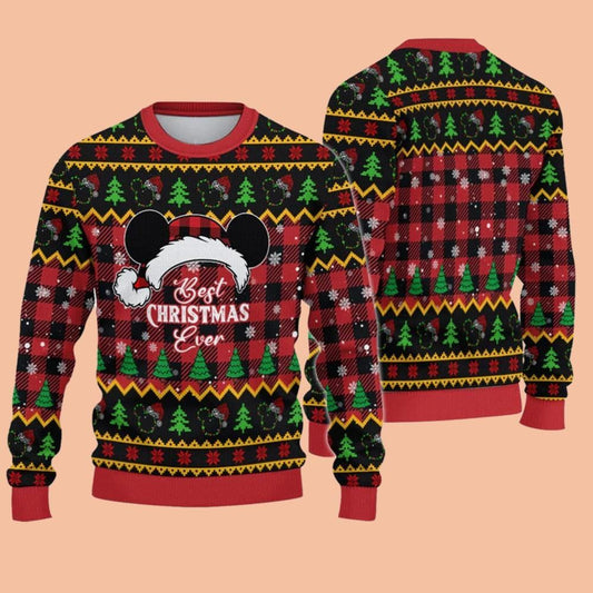Best Christmas Ever Hat Ugly Sweatshirt Christmas 2025