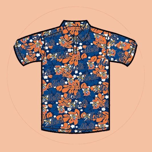 Birmingham Barons B-Mets Luau Shirt Giveaway 2025