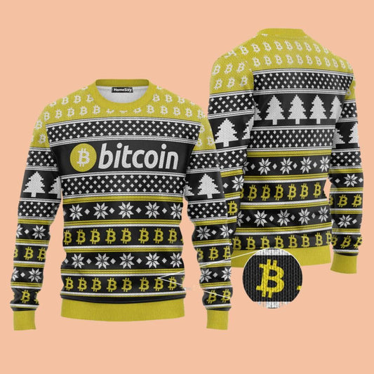 Bitcoin Ugly Sweater Christmas 2025