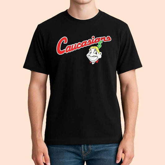 Bomani Jones Caucasians Chief Wahoo Shirt