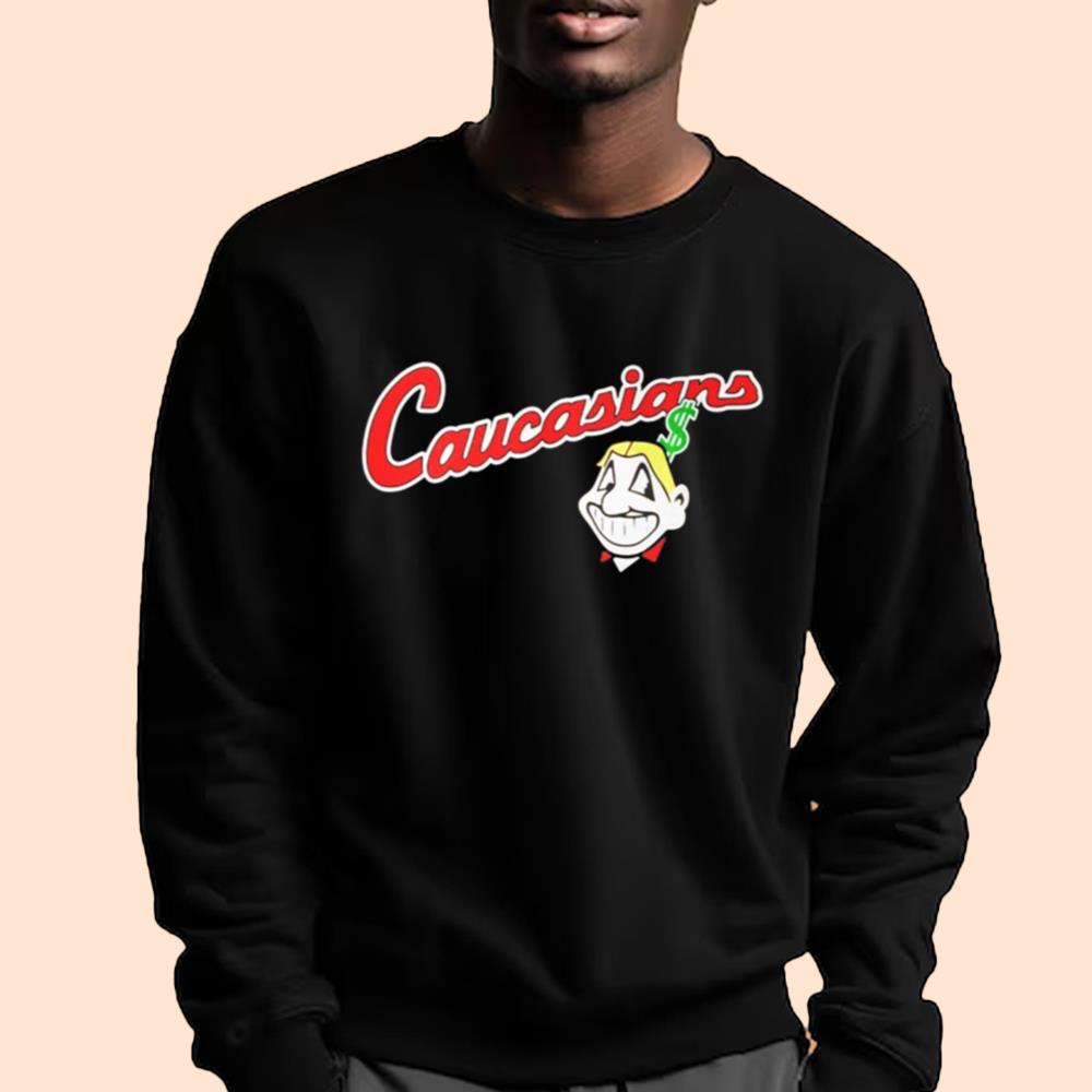 Bomani Jones Caucasians Chief Wahoo Shirt