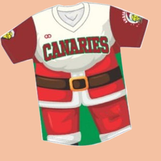 Sioux Falls Canaries Christmas In July Jersey Giveaway 2025