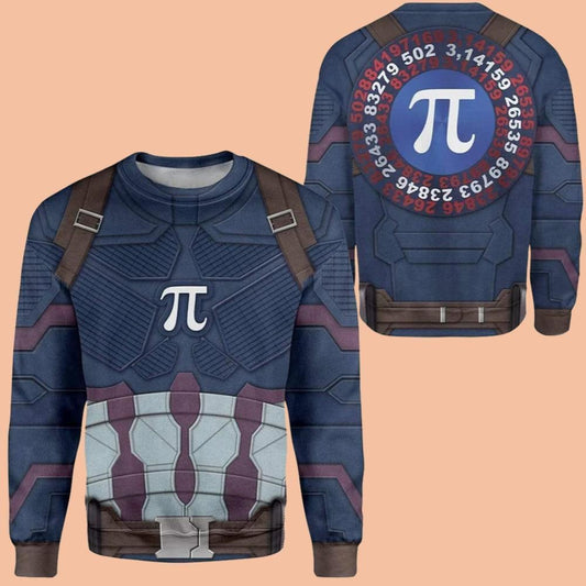 Captain Pi Ugly Sweater 2025