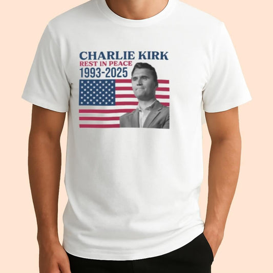 Charlie Kirk Rest In Peace 1993 - 2025 Shirt