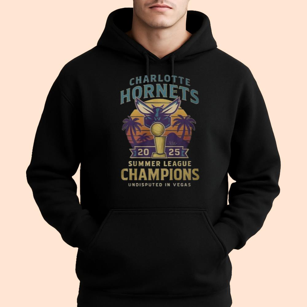 Charlotte Hornets Summer League Champions Undisputed In Vegas 2025 Shirt