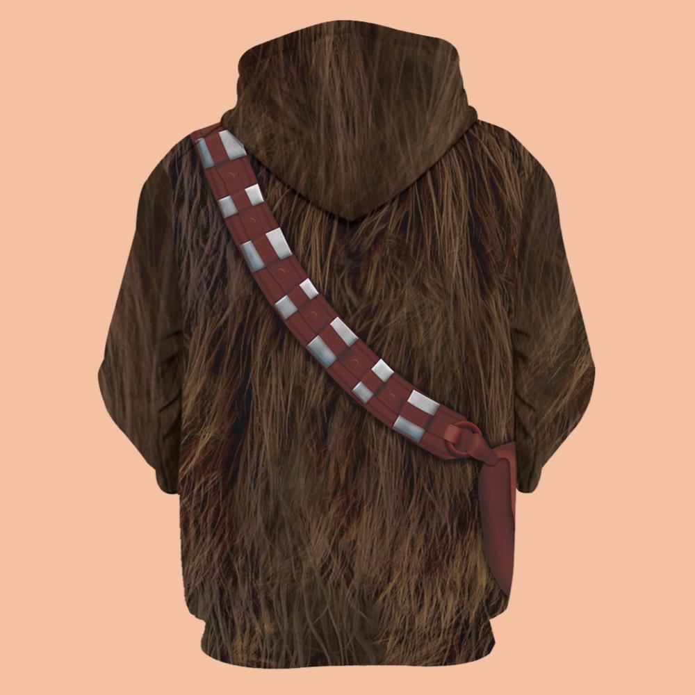Chewbacca Costume Shirt Halloween 2025